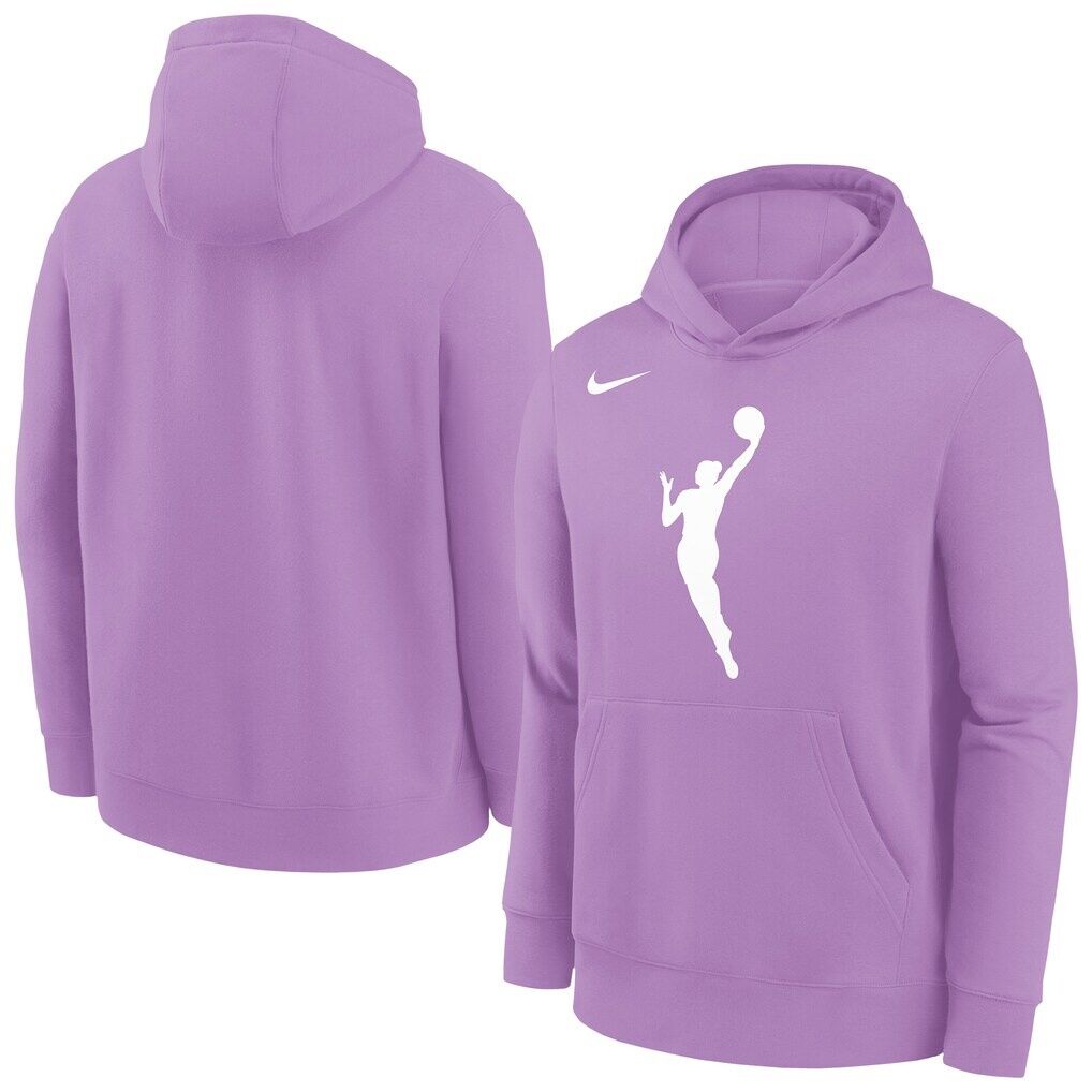 WNBA Nike Youth Essential Team Hoodie - Violet
