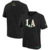 Los Angeles Sparks Nike Youth Rebel Edition T-Shirt - Black - Front View