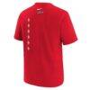 Las Vegas Aces Nike Youth Rebel Edition T-Shirt - Red - Detail View