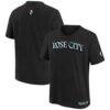 Portland Fire Nike Youth Rebel Edition T-Shirt - Black - Front View