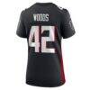 Josh Woods Atlanta Falcons Nike Women's Team Game Jersey - Black - Detail View