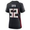 Jovaughn Gwyn Atlanta Falcons Nike Women's Team Game Jersey - Black - Detail View