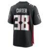 Nathan Carter Atlanta Falcons Nike Team Game Jersey - Black - Detail View