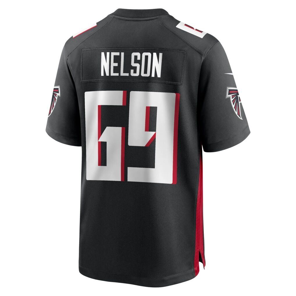 Jack Nelson Atlanta Falcons Nike Team Game Jersey