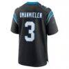 Princely Umanmielen Carolina Panthers Nike Team Game Jersey - Black - Detail View