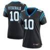 Ryan Fitzgerald Carolina Panthers Nike Women's Team Game Jersey - Black - Front View