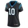 Ryan Fitzgerald Carolina Panthers Nike Women's Team Game Jersey - Black - Side View