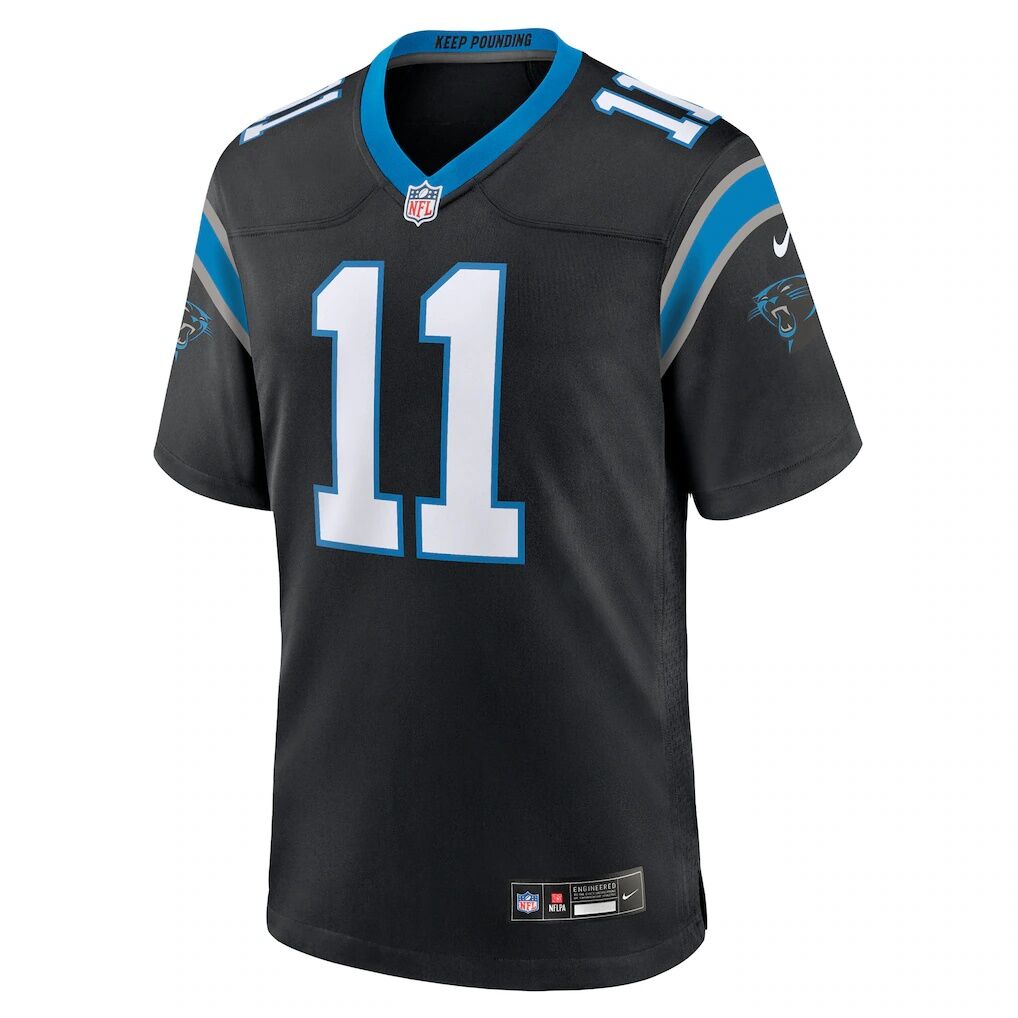 Nic Scourton Carolina Panthers Nike Team Game Jersey