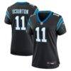 Nic Scourton Carolina Panthers Nike Women's Team Game Jersey - Black - Front View