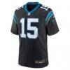 Jimmy Horn Jr Carolina Panthers Nike Team Game Jersey - Black - Side View