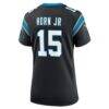 Jimmy Horn Jr Carolina Panthers Nike Women's Team Game Jersey - Black - Detail View