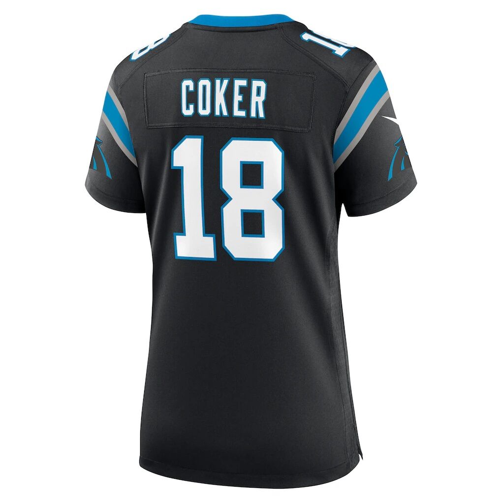 Jalen Coker Carolina Panthers Nike Women's Team Game Jersey
