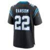 Lathan Ransom Carolina Panthers Nike Team Game Jersey - Black - Detail View
