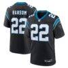 Lathan Ransom Carolina Panthers Nike Team Game Jersey - Black - Front View