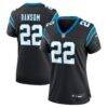 Lathan Ransom Carolina Panthers Nike Women's Team Game Jersey - Black - Front View