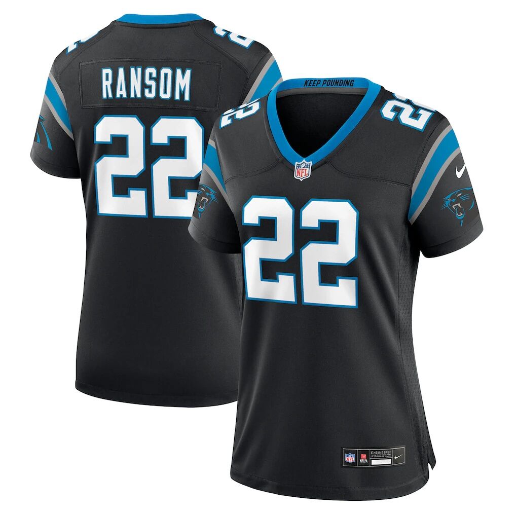 Lathan Ransom Carolina Panthers Nike Women's Team Game Jersey