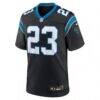 Trevor Etienne Carolina Panthers Nike Team Game Jersey - Black - Side View