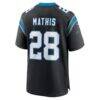 Damarri Mathis Carolina Panthers Nike Team Game Jersey - Black - Detail View