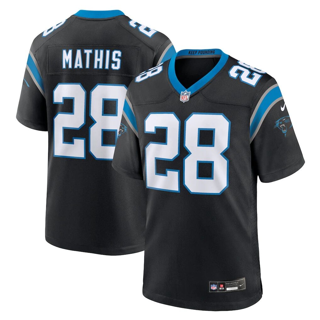 Damarri Mathis Carolina Panthers Nike Team Game Jersey