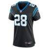 Damarri Mathis Carolina Panthers Nike Women's Team Game Jersey - Black - Side View