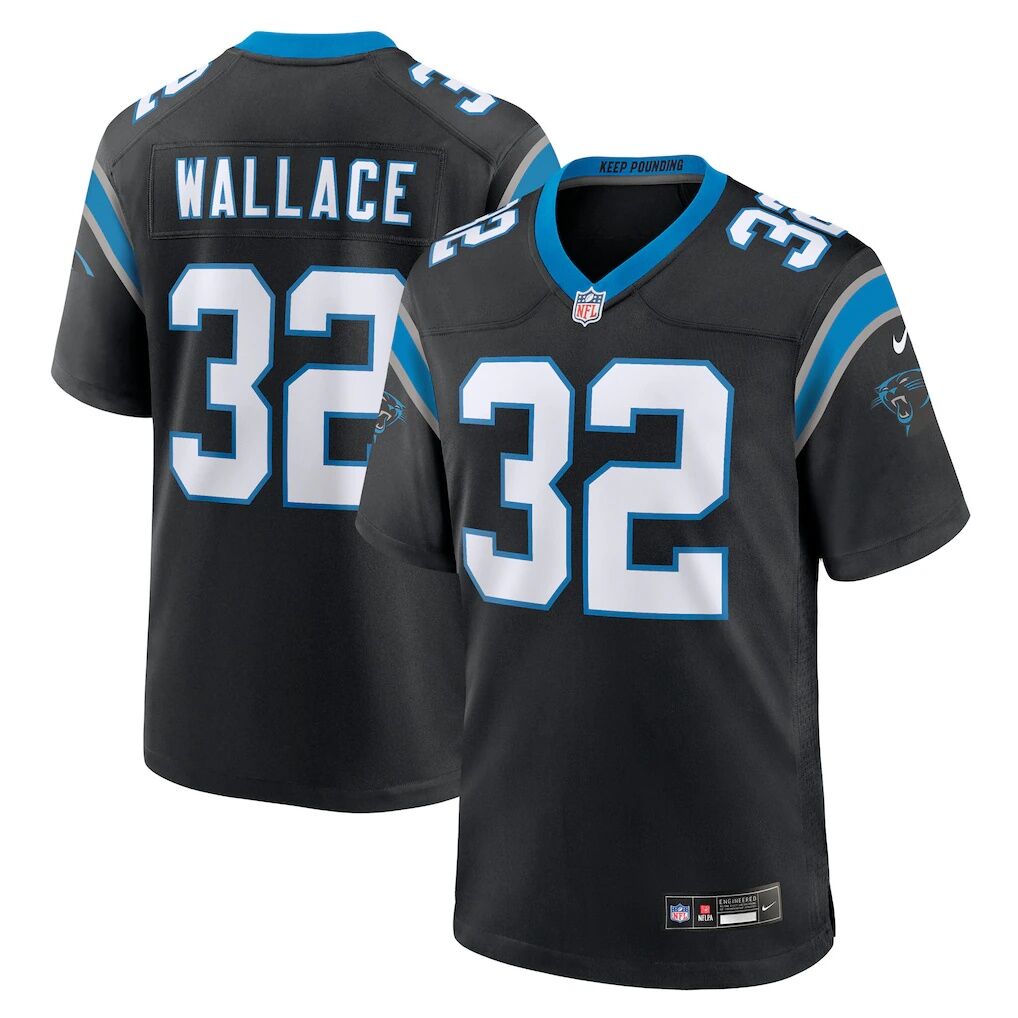 Trevin Wallace Carolina Panthers Nike Team Game Jersey