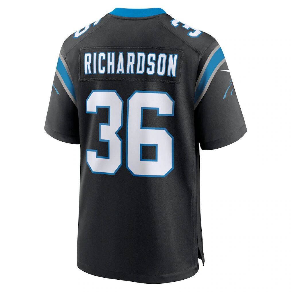 Demani Richardson Carolina Panthers Nike Team Game Jersey