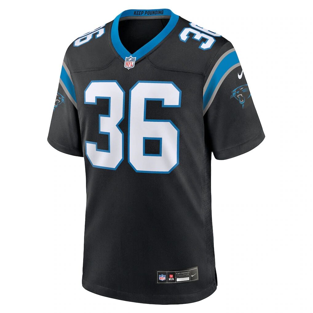 Demani Richardson Carolina Panthers Nike Team Game Jersey