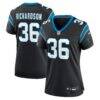 Demani Richardson Carolina Panthers Nike Women's Team Game Jersey - Black - Front View