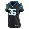 Demani Richardson Carolina Panthers Nike Women's Team Game Jersey - Black - Side View