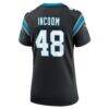 Thomas Incoom Carolina Panthers Nike Women's Team Game Jersey - Black - Detail View