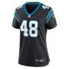 Thomas Incoom Carolina Panthers Nike Women's Team Game Jersey - Black - Side View