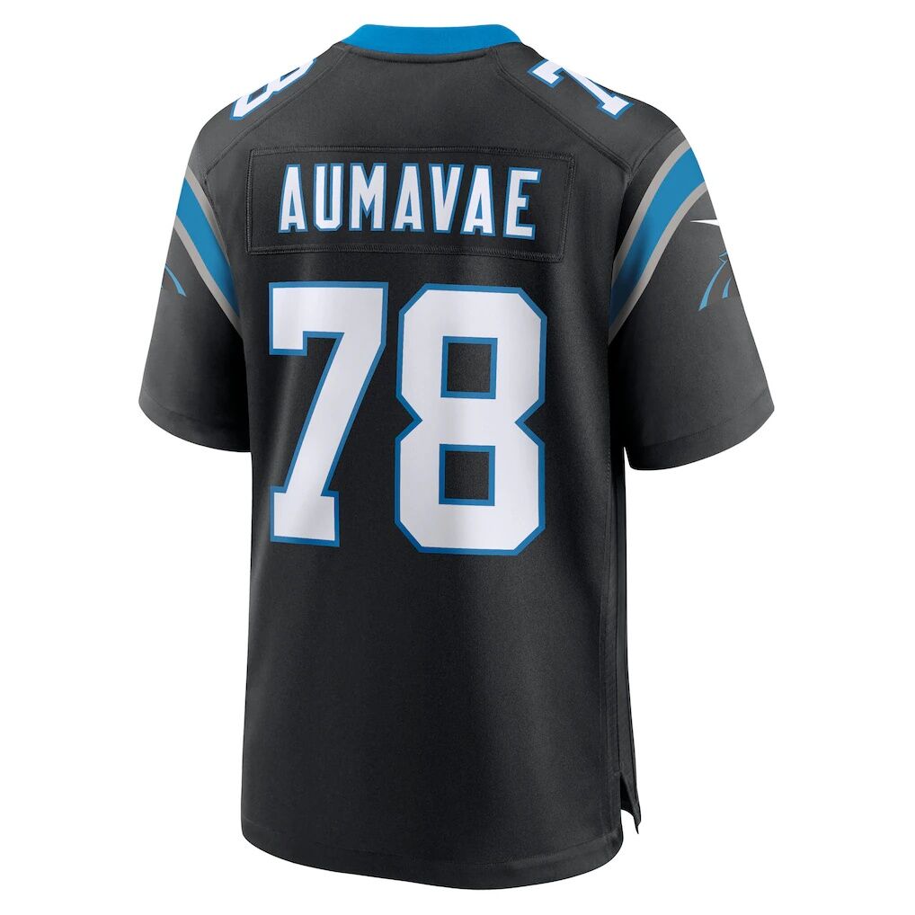 Popo Aumavae Carolina Panthers Nike Team Game Jersey
