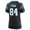Mitchell Evans Carolina Panthers Nike Women's Team Game Jersey - Black - Detail View