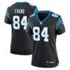 Mitchell Evans Carolina Panthers Nike Women's Team Game Jersey - Black - Front View