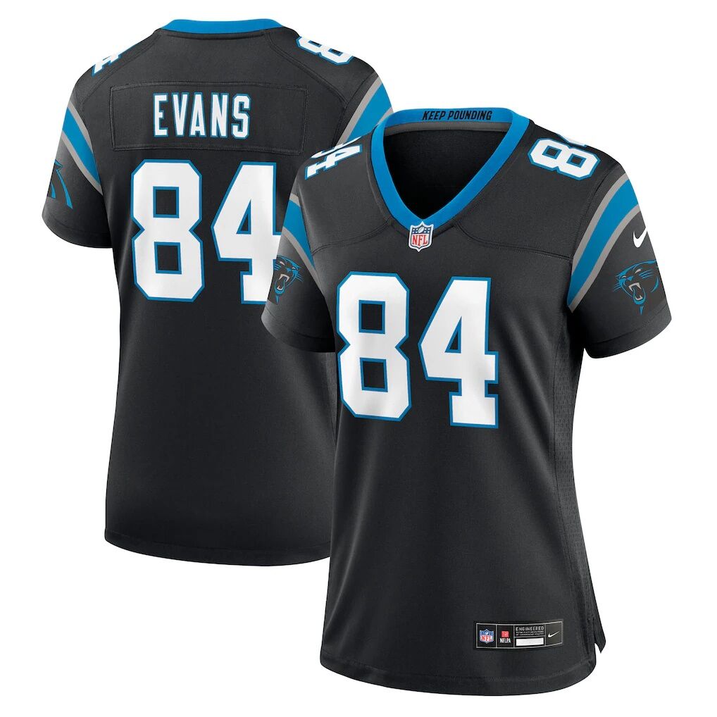 Mitchell Evans Carolina Panthers Nike Women's Team Game Jersey
