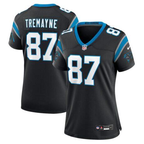 Brycen Tremayne Carolina Panthers Nike Women's Team Game Jersey - Black - Front View