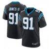Patrick Jones II Carolina Panthers Nike Team Game Jersey - Black - Front View