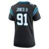 Patrick Jones II Carolina Panthers Nike Women's Team Game Jersey - Black - Detail View