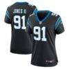 Patrick Jones II Carolina Panthers Nike Women's Team Game Jersey - Black - Front View