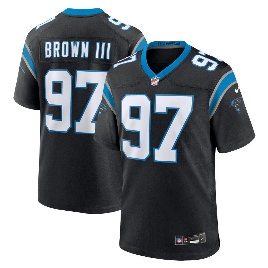 Bobby Brown III Carolina Panthers Nike Team Game Jersey