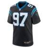 Bobby Brown III Carolina Panthers Nike Team Game Jersey - Black - Side View