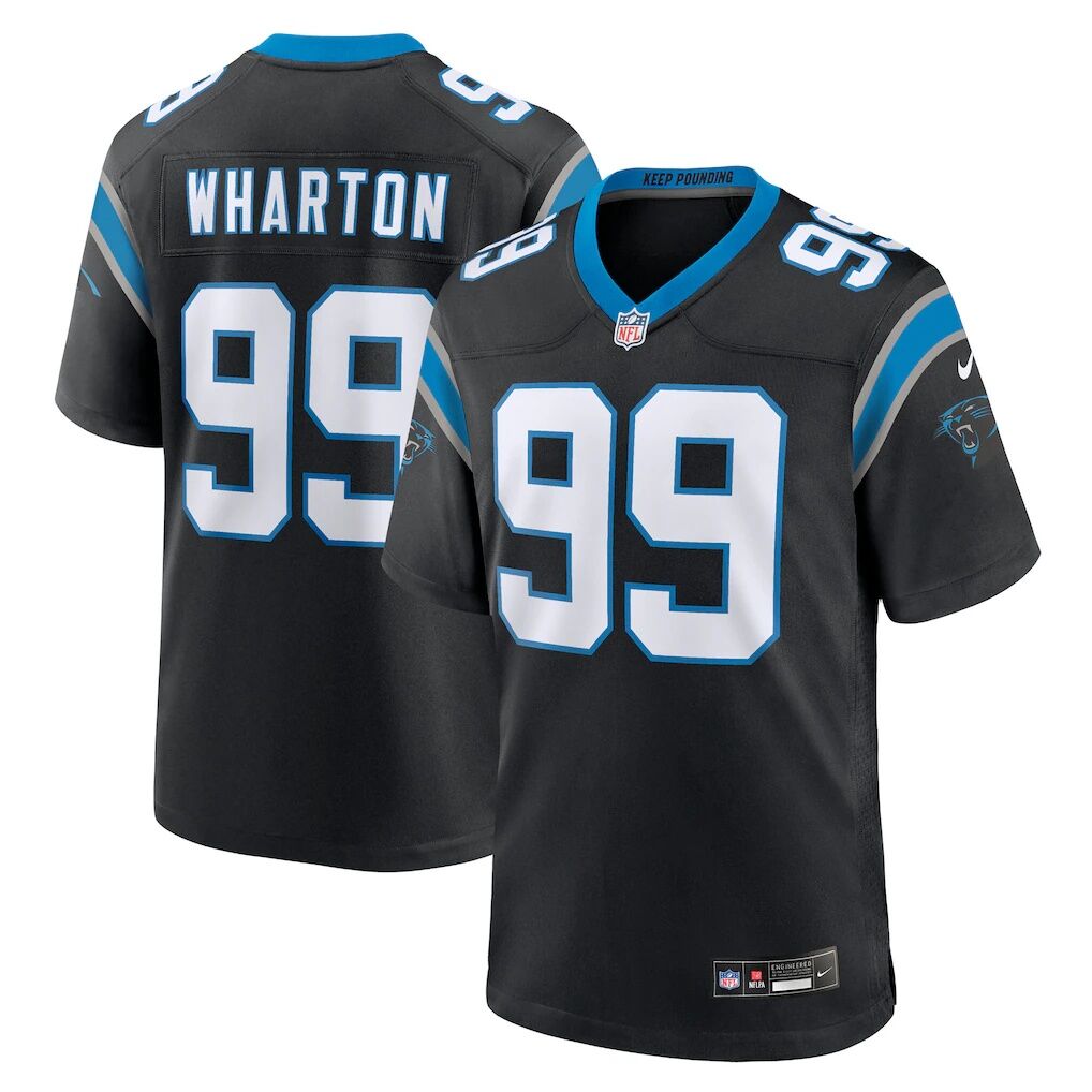 Tershawn Wharton Carolina Panthers Nike Team Game Jersey