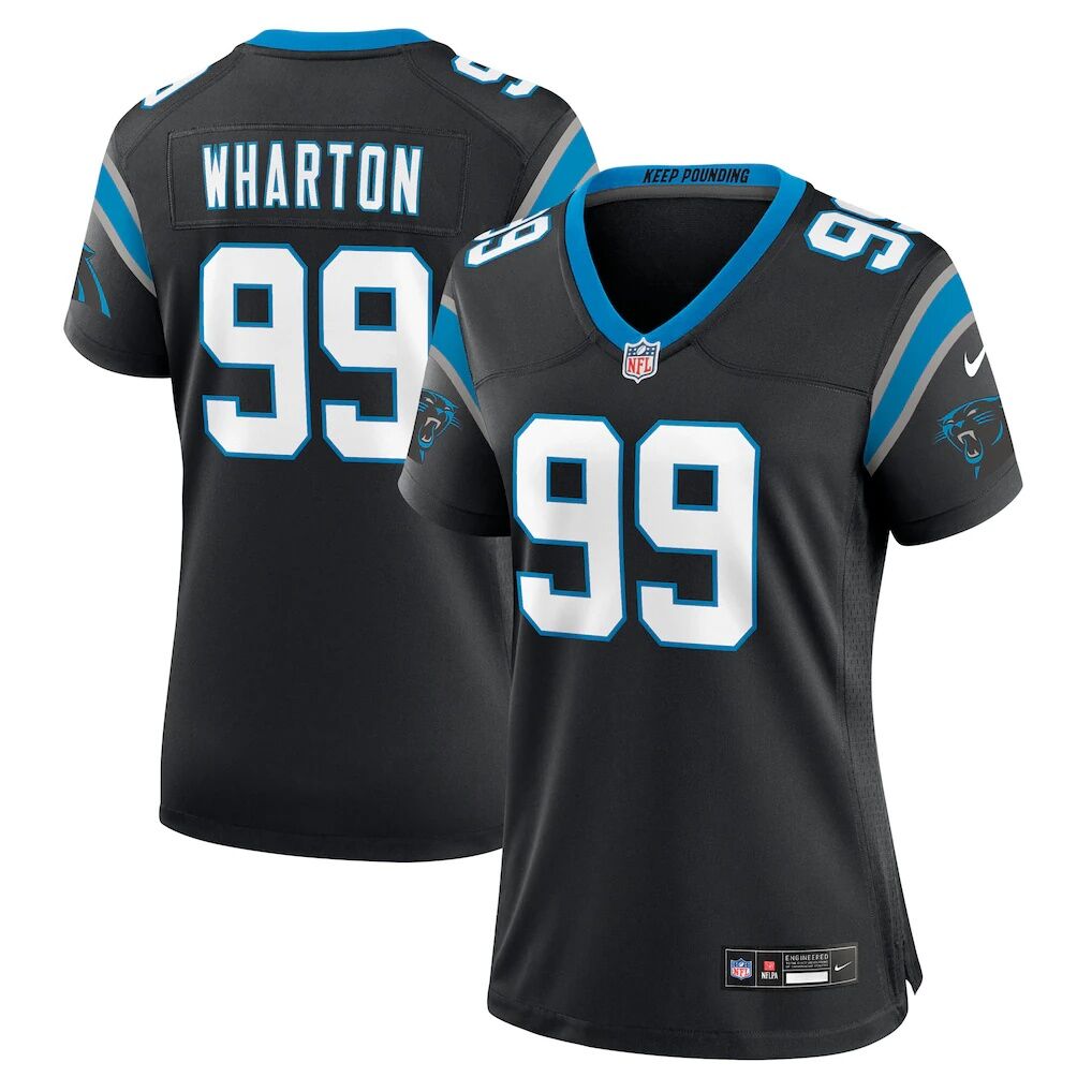 Tershawn Wharton Carolina Panthers Nike Women's Team Game Jersey