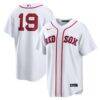 Roman Anthony Boston Red Sox Nike Home Replica Jersey - White - Front View