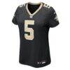 Kendre Miller New Orleans Saints Nike Women's Team Game Jersey - Black - Side View