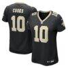 Brandin Cooks New Orleans Saints Nike Women's Team Game Jersey - Black - Front View