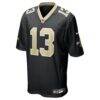 Velus Jones Jr. New Orleans Saints Nike Team Game Jersey - Black - Side View
