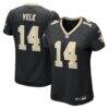 Devaughn Vele New Orleans Saints Nike Women's Team Game Jersey - Black - Front View