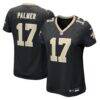Trey Palmer New Orleans Saints Nike Women's Team Game Jersey - Black - Front View