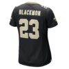 Julian Blackmon New Orleans Saints Nike Women's Team Game Jersey - Black - Detail View